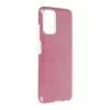 Samsung Galaxy A53 szilikon tok, csillámos, hátlap tok, pink, SM-A536, Shining