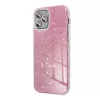 Samsung Galaxy A53 szilikon tok, csillámos, hátlap tok, pink, SM-A536, Shining