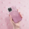 Samsung Galaxy A53 szilikon tok, csillámos, hátlap tok, pink, SM-A536, Shining