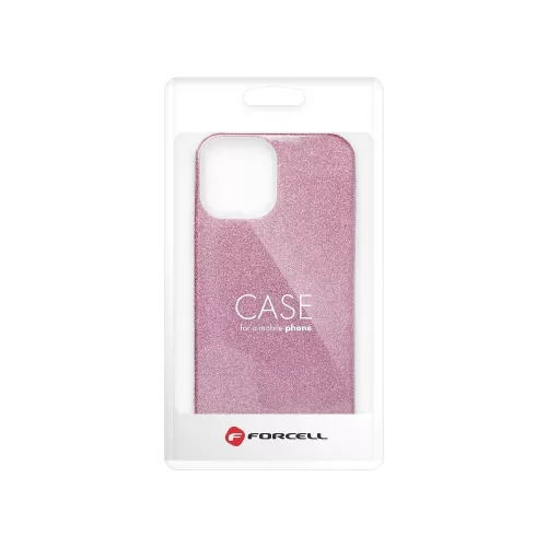 Samsung Galaxy A53 szilikon tok, csillámos, hátlap tok, pink, SM-A536, Shining
