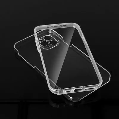 Samsung S906 Galaxy S22 ultra ,SM-S908, átlátszó elő + hátlapi PC + TPU tok 360°
