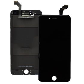   iPhone 6 Plus LCD + érintőpanel, fekete, AAA minőségű (5,5")