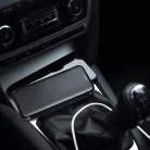 iPhone 14 (6.1") telefontok, könyvtok, mágneszáras, szilikon keretes, fekete, Forcell Elegance