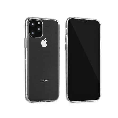 iPhone 14 Pro(6.1") szilikon tok, hátlap tok, átlátszó, 0.3mm, Super slim