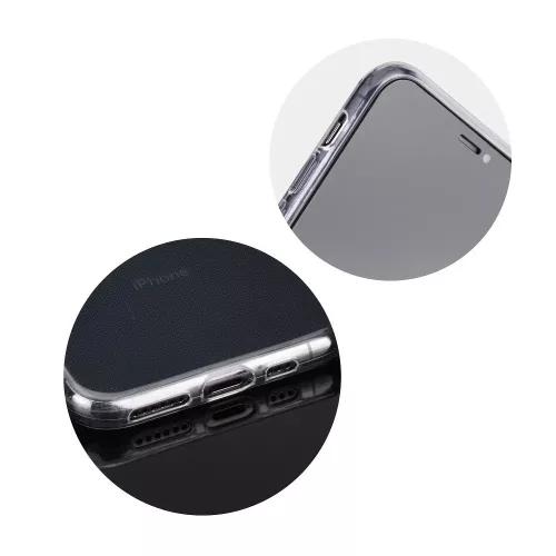 iPhone 14 Pro(6.1") szilikon tok, hátlap tok, átlátszó, 0.3mm, Super slim