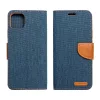 iPhone 14 Pro Max (6.7") telefon tok, könyvtok, oldalra nyíló tok, mágnesesen záródó, kék, Smart Canvas