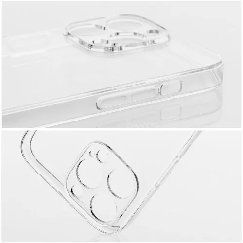 Samsung Galaxy A21s szilikon tok, átlátszó, 2mm, SM-A217, Clear