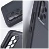 iPhone 11 (6.1") szilikon tok, hátlap tok, carbon mintás, kamera védelem, fekete, Carbon Premium