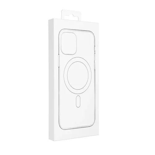 iPhone 14 Plus (6,7") telefon tok, szilikon tok, magsafe, mikroszálas belső, kék, Silicone Mag Cover