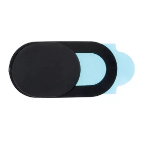   Öntapadós kamera fedél, laptophoz / tablethez / okostelefonhoz, fekete, 10db/csomag