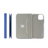 Samsung Galaxy S23 Ultra telefon tok, könyvtok, oldalra nyíló tok, mágnesesen záródó, SM-S918, Kék, Sensitive Book