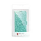 Samsung Galaxy S23 Plus telefon tok, könyvtok, oldalra nyíló tok, mágnesesen záródó, zöld, mandala, SM-S916, Forcell Mezzo