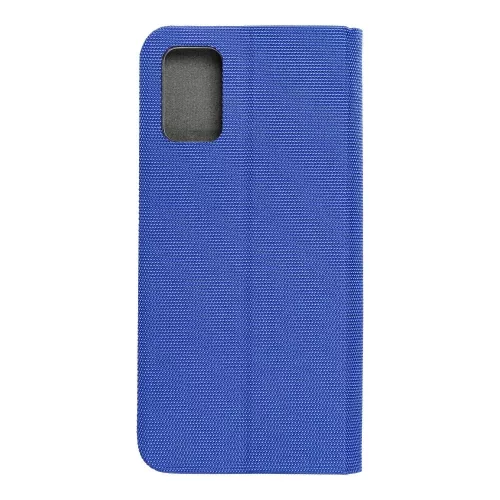 Samsung Galaxy S23 Plus telefon tok, könyvtok, oldalra nyíló tok, mágnesesen záródó, SM-S916, Kék, Sensitive Book