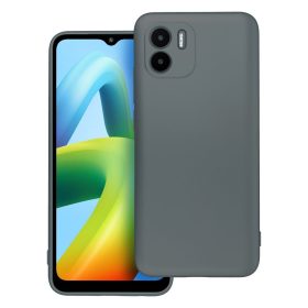   Xiaomi Redmi A1 / A1 Plus / A2 / Poco C50 hátlap tok, TPU tok, szürke, Metallic