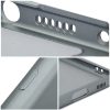 Xiaomi Redmi A1 / A1 Plus / A2 / Poco C50 hátlap tok, TPU tok, szürke, Metallic