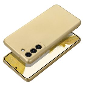   Samsung Galaxy A54 hátlap tok, TPU tok, arany, SM-A546, Metallic