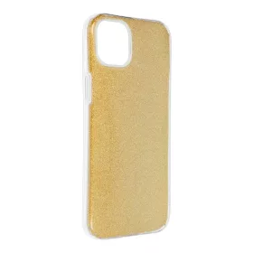   Samsung Galaxy A54 szilikon tok, csillámos, hátlap tok, arany, SM-A546, Shining