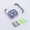 iPhone 13 Pro Max (6.7") keret tok, TPU tok, kameravédelem, kék, Mini Bumpers