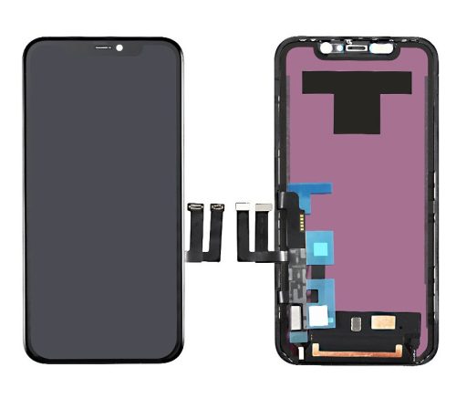 iPhone 11 (6,1") LCD + érintőpanel, fekete, GX Incell