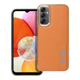   Samsung Galaxy A14 4G/5G hátlap tok, TPU tok, barna, SM-A145, SM-A146, Milano