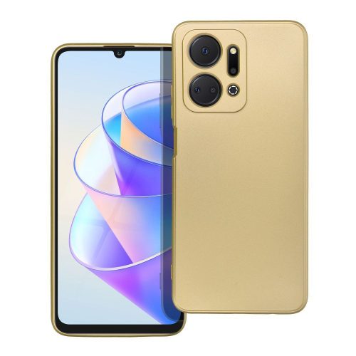 Honor X7a hátlap tok, TPU tok, arany, Metallic