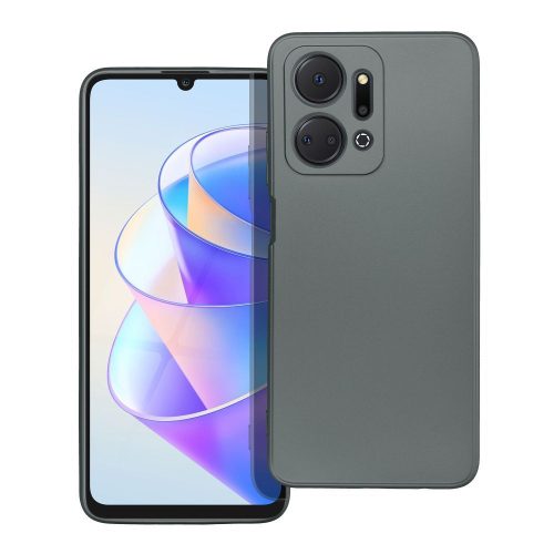 Honor X8a hátlap tok, TPU tok, szürke, Metallic