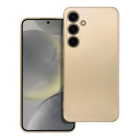   Samsung Galaxy S24 Plus hátlap tok, TPU tok, arany, SM-S926, Metallic