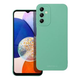   Samsung Galaxy A14 4G/5G hátlap tok, TPU tok, matt, zöld, SM-A145, SM-A146, Roar Luna