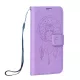 Samsung Galaxy A05 telefon tok, könyvtok, oldalra nyíló tok, mágnesesen záródó, lila, dreamcatcher, SM-A055, Mezzo