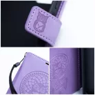 Samsung Galaxy A05 telefon tok, könyvtok, oldalra nyíló tok, mágnesesen záródó, lila, dreamcatcher, SM-A055, Mezzo