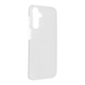   Samsung Galaxy A15 4G/5G szilikon tok, csillámos, hátlap tok, ezüst, SM-A145, SM-A146, Shining