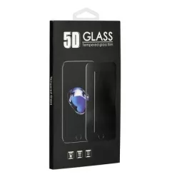   Honor 90 Lite előlapi üvegfólia, edzett, hajlított, fekete keret, 9H, 5D Full Glue
