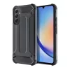 Samsung Galaxy A05s ütésálló hátlap tok, fekete, SM-A057, Armor