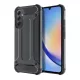 Samsung Galaxy A55 ütésálló hátlap tok, fekete, SM-A556, Armor