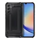 Samsung Galaxy A55 ütésálló hátlap tok, fekete, SM-A556, Armor