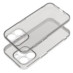   Honor 100 hátlap tok, TPU tok, kamera védelem, átlátszó/fekete, 1,5mm, Premium