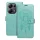Xiaomi Redmi Note 13 Pro 4G telefon tok, könyvtok, oldalra nyíló tok, mágnesesen záródó, zöld, dreamcatcher, Mezzo