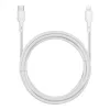 Type-C - iPhone 8pin gyorstöltő adatkábel, fehér, 1M, 2.4A / 27W, BlueStar DC-001CL2.4