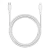 Type-C - iPhone 8pin gyorstöltő adatkábel, fehér, 1M, 2.4A / 27W, BlueStar DC-001CL2.4