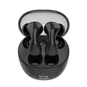   Stereo bluetooth headset vezeték nélküli töltőtokkal, TWS, fekete, BlueStar BK99
