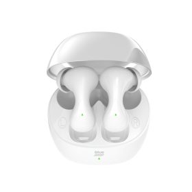   Stereo bluetooth headset vezeték nélküli töltőtokkal, TWS, fehér, BlueStar BK92
