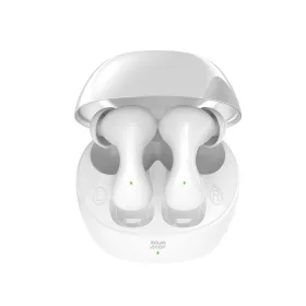   Stereo bluetooth headset vezeték nélküli töltőtokkal, TWS, fehér, BlueStar BK92