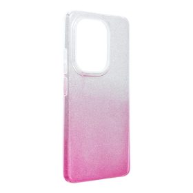   Xiaomi Redmi Note 13 Pro 4G szilikon tok, csillámos, hátlap tok, pink-ezüst, Shining