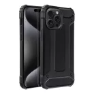 iPhone 16 Pro (6.3") ütésálló hátlap tok, fekete, Armor