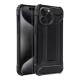 iPhone 16 Plus (6.7") ütésálló hátlap tok, fekete, Armor