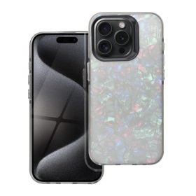   iPhone 16 (6.1") hátlap tok, kemény tok, TPU / PC tok, fekete, Tutti Frutti
