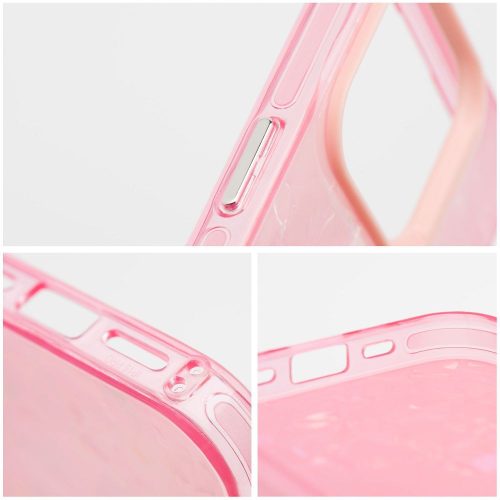 iPhone 16 Pro Max (6.9") hátlap tok, kemény tok, TPU / PC tok, rózsaszín, Tutti Frutti