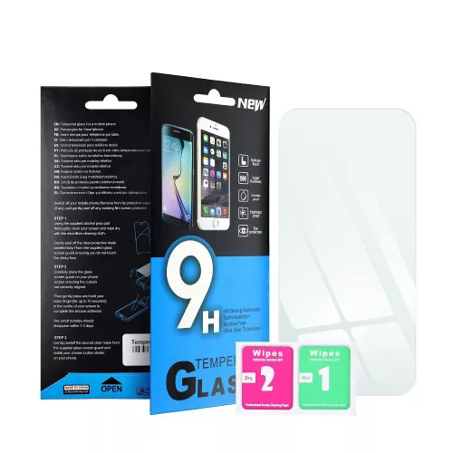 iPhone 16 Pro Max / 17 Pro Max (6.9") előlapi üvegfólia, edzett, 9H, 0,3mm