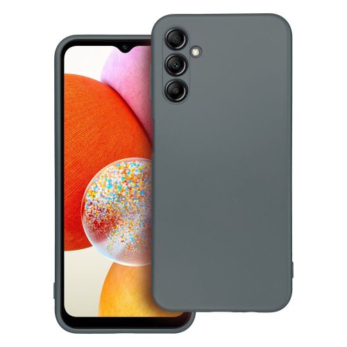 Samsung Galaxy S25 hátlap tok, TPU tok, szürke, SM-S931, Metallic