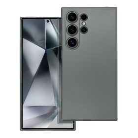   Samsung Galaxy S25 Ultra hátlap tok, TPU tok, szürke, SM-S938, Metallic